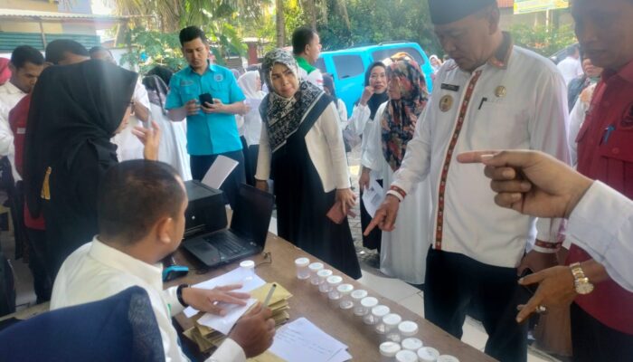 800 ASN Kemenag Agara Jalani Tes Urine