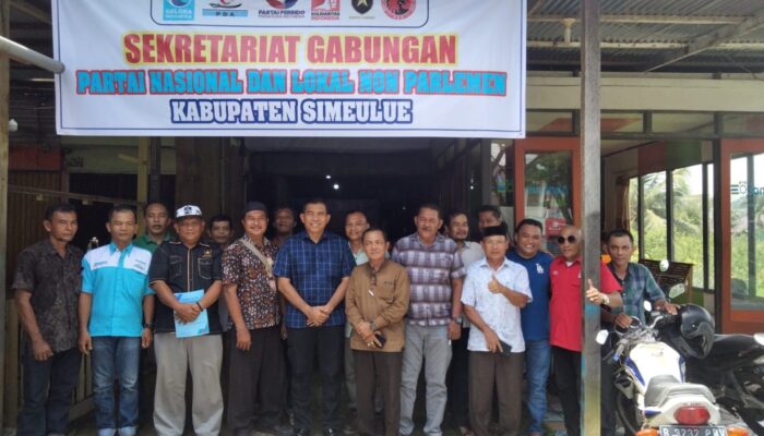 Bacabup Monas Daftar Ke Partai Gabungan Non Parlemen Simeulue