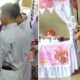 Wakil Pimpinan Perguruan Islam BM Muda Nurul ‘Ilmi Padangsidimpuan, Syahlan Ginting SE, MAIMM (2 kiri) bersama Kacabdis Pendidikan Wilayah XI, Drs. Oloan Nasution (2 kanan) dan Kepala SMA Nurul ‘Ilmi Padangsidimpuan, Elfira Rosa Nasution, S.Pd, (kanan) dan Kepala Divisi Pendidikan Yayasan Perguruan Islam BM Muda Nurul Ilmi Padangsidimpuan, Budi Suherman (kiri), saat meninjau stand pruduk karya siswa SMA Nurul ‘Ilmi Padangsidimpuan, Kamis (29/5).Waspada/Mohot Lubis.