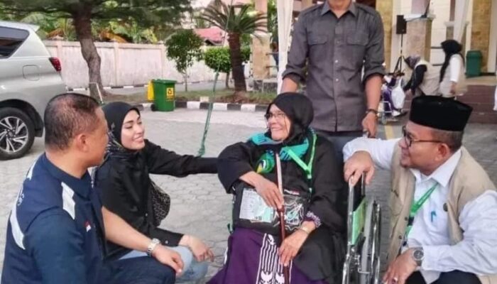 Dinihari Tadi, Jamaah Haji Aceh Kloter 01 Mendarat Di Jeddah