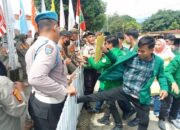 Demo Dugaan Pungli PPK Dan PPS, Komisioner KPU Palas Tugas Luar