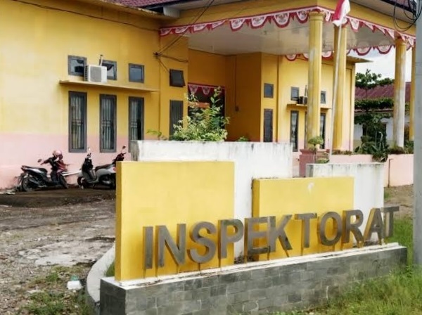 Kantor Inspektorat Daerah Kabupaten Padanglawas.(Waspada/Idaham Butar Butar)