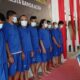 Delapan tersangka penyelahguna narkoba saat diperlihatkan dalam konferensi pers di Polresta Banda Aceh. (Waspada/Zafrullah)
