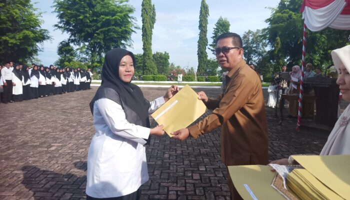 Sekda Abdya Serahkan SK 499 PPPK