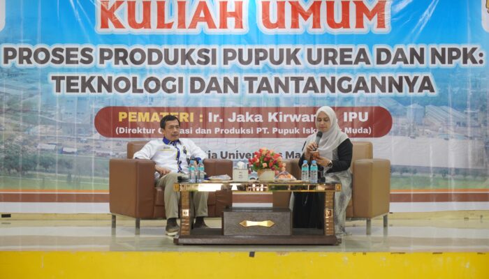 Direksi PT PIM Beri Kuliah Tentang Produksi Pupuk Di Unimal