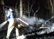 Kios Jualan Sembako Musnah Terbakar Di Lam Ujong