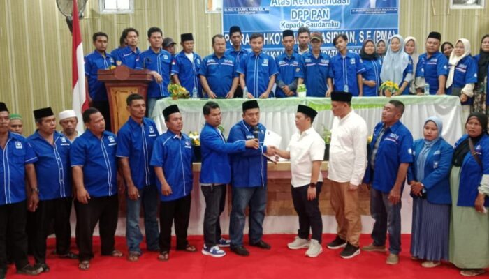 Partai PAN Resmi Usung PMA-AFN Sebagai Balon Bupati Dan Wakil Bupati Palas