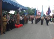 Forkopimda Kota Sibolga lepas Pawai Ta'aruf MTQ Ke - 51 Tingkat Kota Sibolga, di Lapangan Simaremare Kota Sibolga, Senin (13/5). Waspada/ist