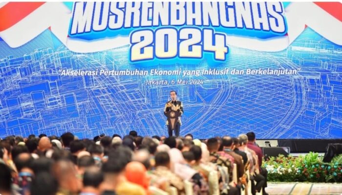 Presiden RI Buka Musrenbangnas, Pj Bupati Agara Hadir