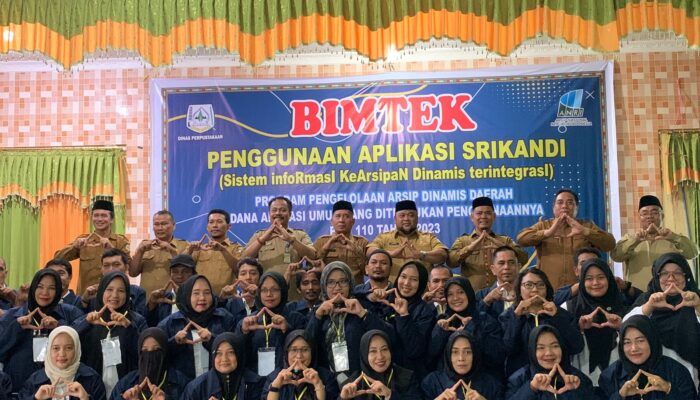 Pj Sekda Agara Buka Bimtek Penggunaan Aplikasi Srikandi