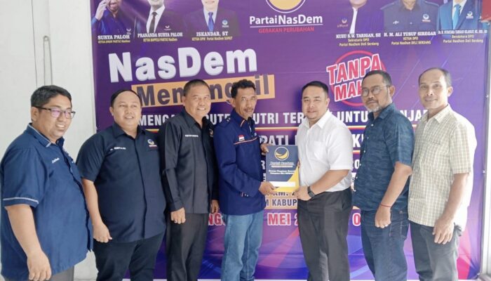 Ricky Nasution Ingin Bangun Deliserdang Berkolaborasi Dengan Partai NasDem