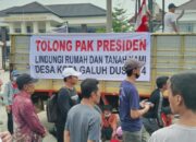 Massa Geruduk PN Seirampah, Tolak Konstatering Lahan Kota Galuh