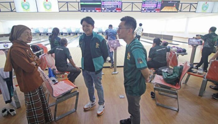 Ketua PBI Sumut Tinjau Pelatda Atlet Boling