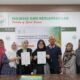 FOTO Bersama Kaprodi, Dosen IKOR, Manager Relationship dan staf PT. Kelas Fitness Indonesia. Waspada/Ist