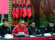 Mega Sampaikan Pidato Politik Saat Pembukaan Rakernas V PDIP, Di Ancol, Jakarta