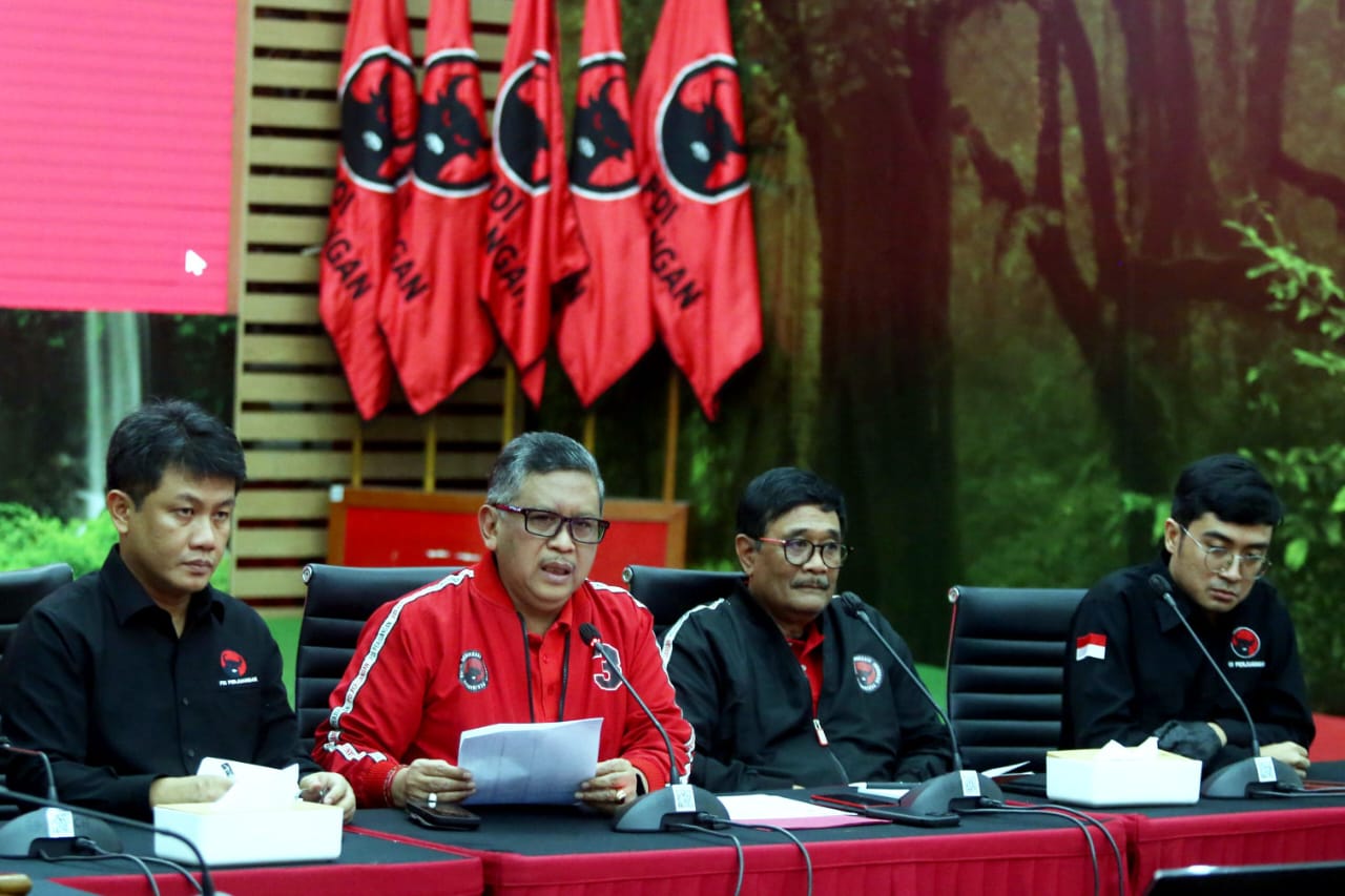 Mega Sampaikan Pidato Politik Saat Pembukaan Rakernas V PDIP, Di Ancol, Jakarta