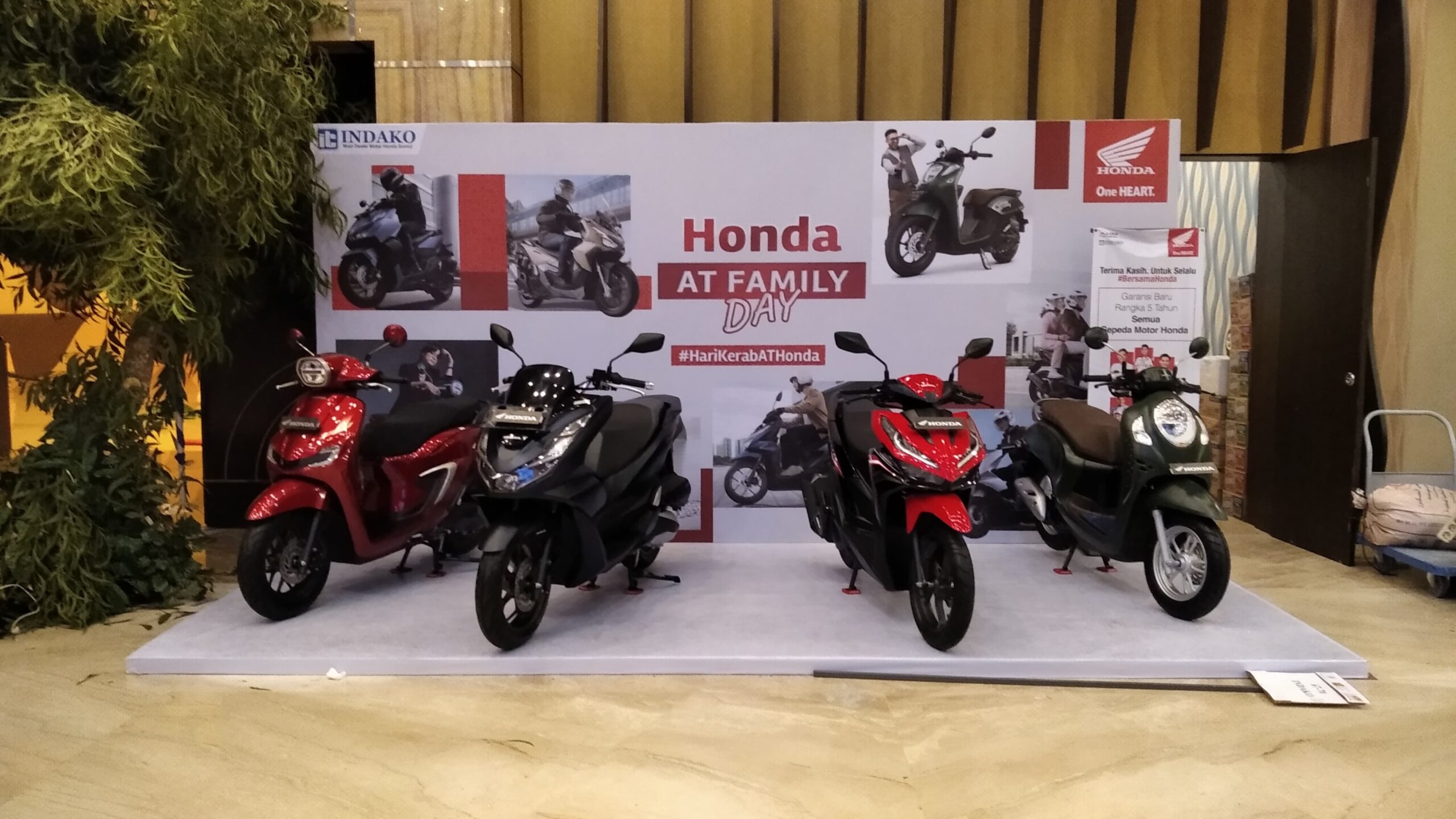 Honda AT Family Day Wujudkan Impian Pecinta Setia Skutik