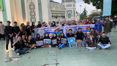 Ikatan Mahasiswa Batubara (IMB) dan DPP IMA Tapsel Galang Donasi untuk Palestina ke DD Waspada