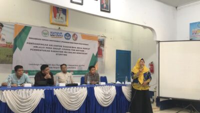 Tim Dosen Pengabdian Unimed Bantu Atasi Stunting Di Desa Percut Dengan Peer Group Course For Mother