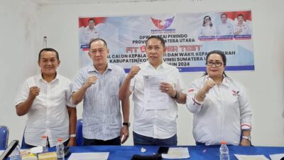 Jonius Taripar Parsaoran Hutabarat Pimpin DPW Perindo Sumut Jonius Taripar Parsaoran Hutabarat Pimpin DPW Perindo Sumut