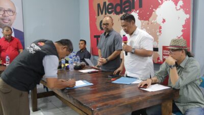KAPT Dan Organ-organ Relawan Deklarasi Dukung Barry Simorangkir Balon Gubsu Di RBPR Sumut
