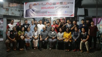 KAPT Dan Organ-organ Relawan Deklarasi Dukung Barry Simorangkir Balon Gubsu Di RBPR Sumut
