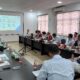 Rombongan Site Visit NSI yang terdiri dari Kadis DPMPTSP Sumut Faisal Nasution, bersama Kadis BAPPELITBANG Sumut Alfisyahriza, Deputi Kantor Perwakilan Bank Indonesia Sumut Yura Djalins, Plt. Direktur PT Kawasan Industri Nusantara (KINRA) VT Moses Situmorang, serta delegasi Konjen dan Konsul Kehormatan negara sahabat, saat berkunjung ke Kawasan Ekonomi Khusus (KEK) Sei Mangkei Kab. Simalungun, Rabu (26/6).