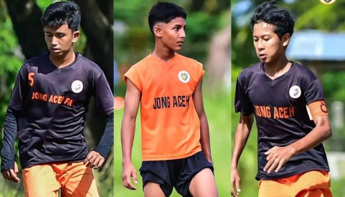 Trio Pemain Jong Aceh U-15 Diundang Trial Academy Terbaik