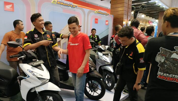 Antusias Sambut All New Honda BeAT