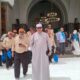 KETUA Pengurus Wilayah Mathla'ul Anwar Sumatera Utara Dr H Hasnan Syarief Panggabean M.Pd,Calhaj Kloter 04 MES. Waspada/ist