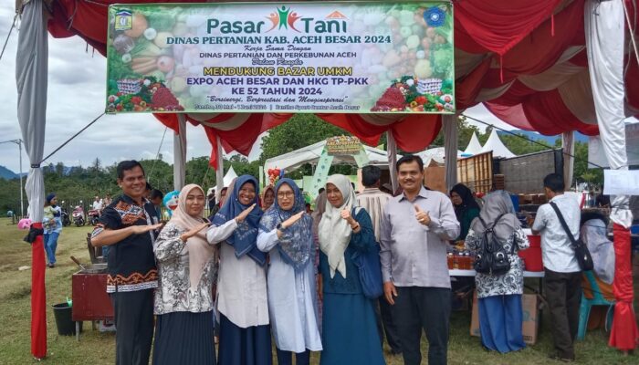 Pasar Tani Aceh Besar Ikut Ramaikan Bazar UMKM Expo Di JSC