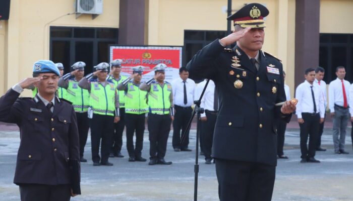Kapolres P.Siantar Pimpin Peringatan Hari Lahir Pancasila