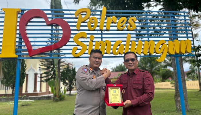 Bangun Sinergitas, Lapas Kelas IIA P. Siantar Sambangi Polres Simalungun