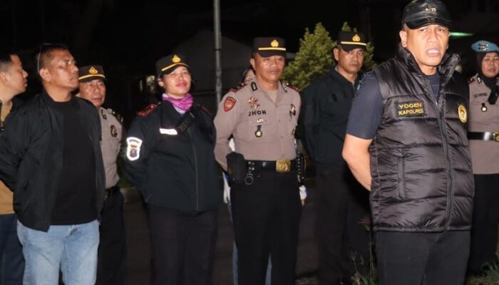 KRYD Polres P. Siantar Amankan 9 Pemuda Bawa Sajam