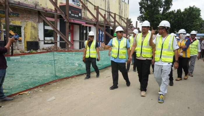Tinjau Revitalisasi Stadion Teladan, Wali Kota Medan Minta Semua Pihak Kolaborasi Percepat Pembangunan