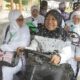 Calhaj Sidimpuan Tiba Di Asrama Haji Medan Naik Mobil Golf