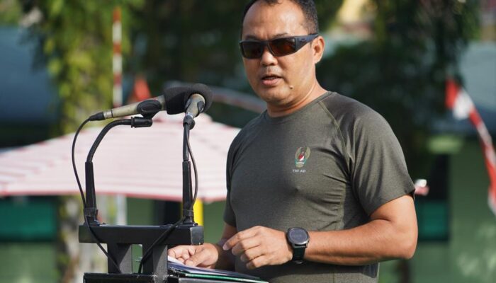 Sambut HUT Ke 62, Korem 022/PT Gelar Pertandingan Olahraga
