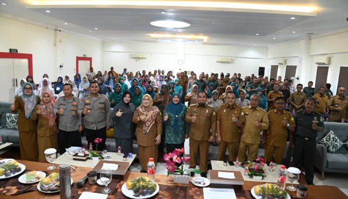 Angka Stunting Masih Tinggi, Pj Bupati Aceh Besar Pimpin Rapat Intervensi Serentak