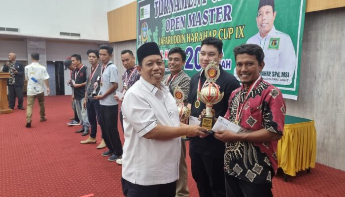 Dedi Arafi Juara Catur Jafaruddin Harahap Cup IX