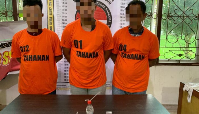 Polsek Perdagangan Tangkap 7 Pria Terlibat Sabu Dari Dua Lokasi Berbeda