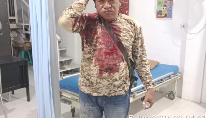 Kapam PTPN IV Reg I Kena Bacok Saat Amankan Aset Negara