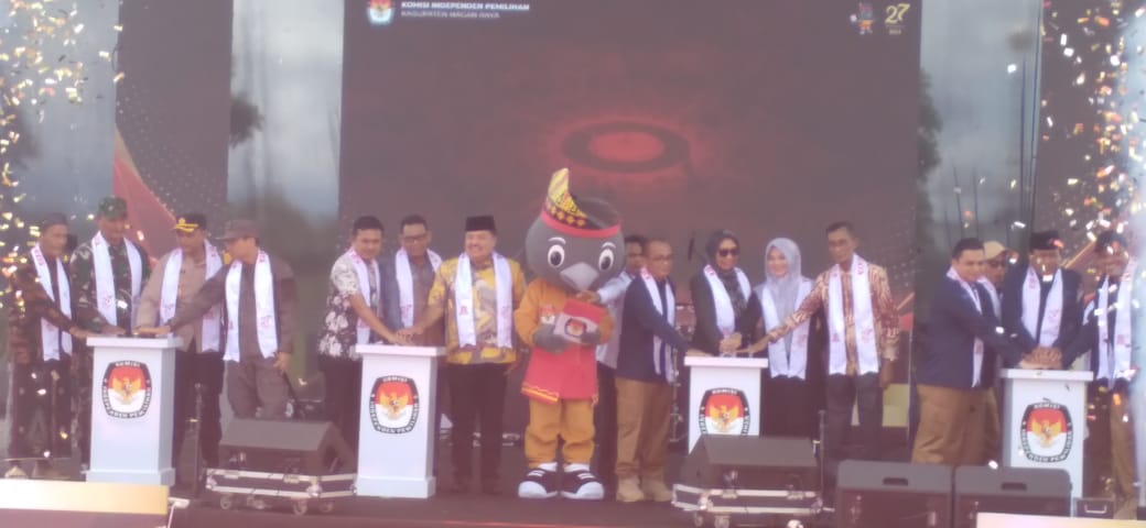 Rapai Kolosal Tampil Memukau Di Launching Peluncuran Pemilihan Bupati Dan Wabup