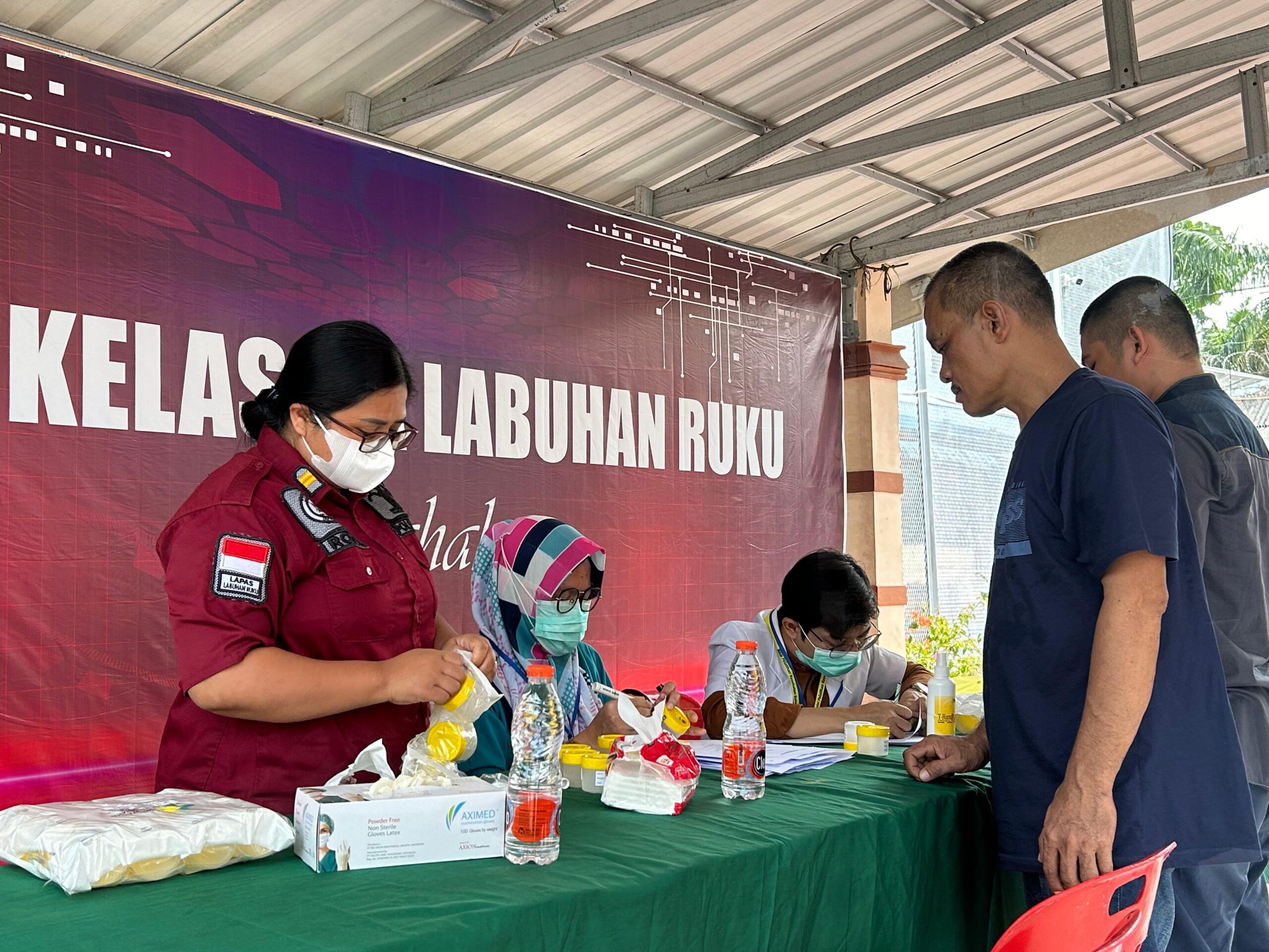 Sosialisasi Dan Skrining TB Di Lapas Labuhan Ruku