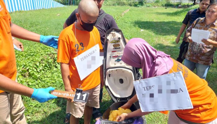 Polres Simalungun Gelar Rekonstruksi Kasus Pembuangan Bayi Di Kebun Teh