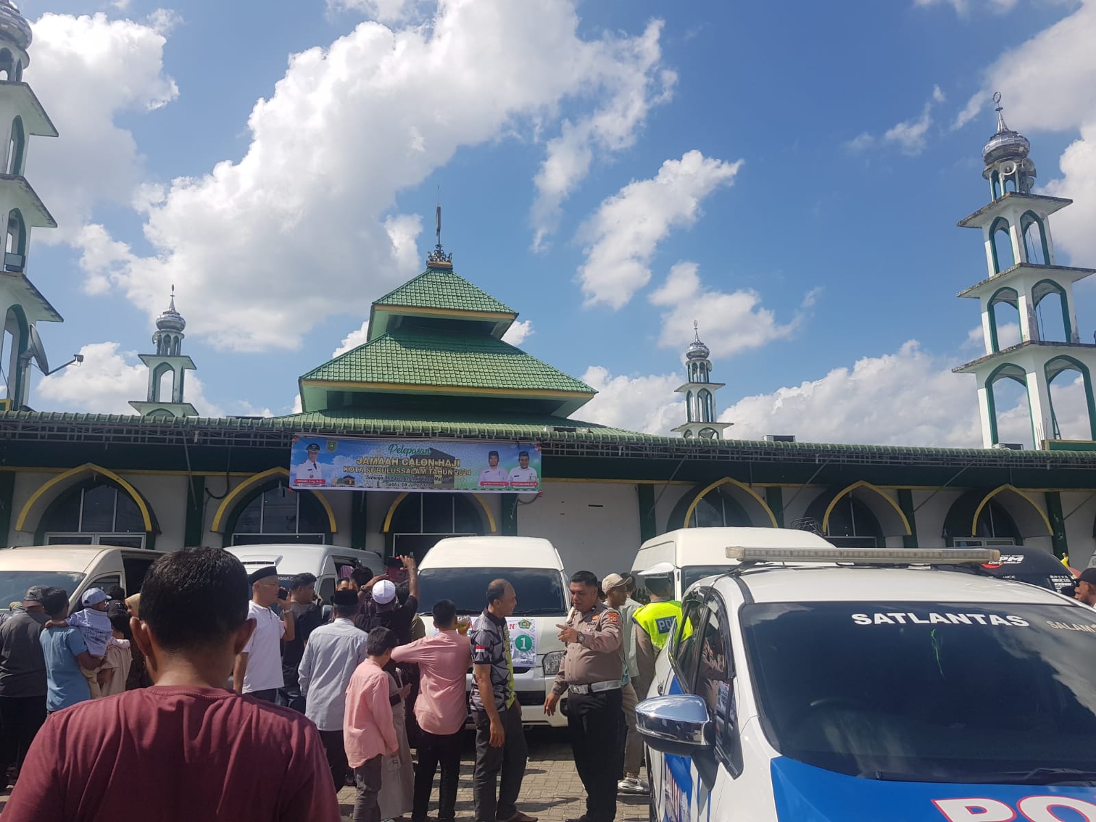 Dilepas, 52 Calhaj Kota Subulussalam Diingatkan Jaga Kesehatan