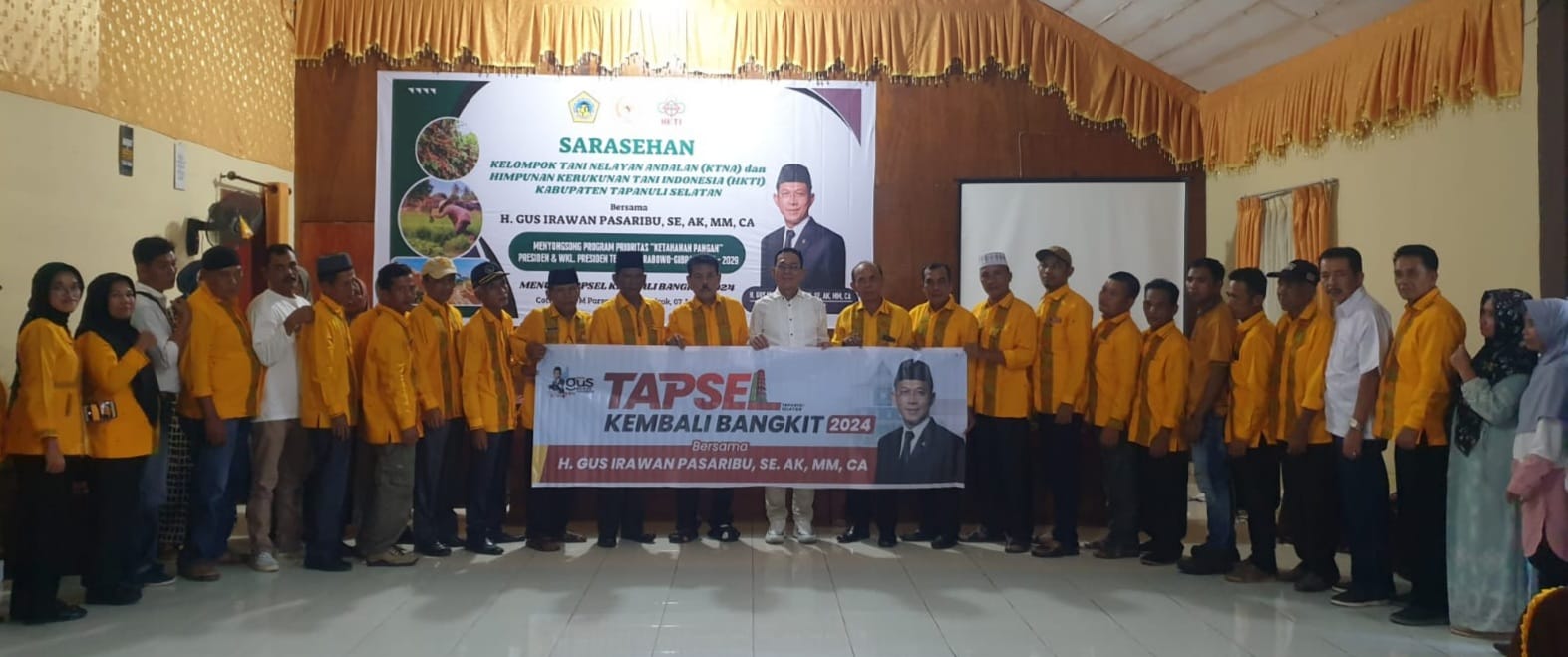 Petani Dan Pensiunan Minta Gus Irawan 'Turun Gunung' Di Pilkada Tapsel Petani Dan Pensiunan Minta Gus Irawan 'Turun Gunung' Di Pilkada Tapsel