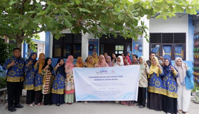 FBS Unimed PKM Platform Wordwall Literasi Numerasi Di SD Deliserdang