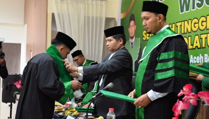 STIS Nahdlatul Ulama Aceh Wisuda Santriwan/Santriwati