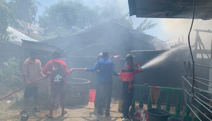 Tiga Rumah Warga Langsa Terbakar