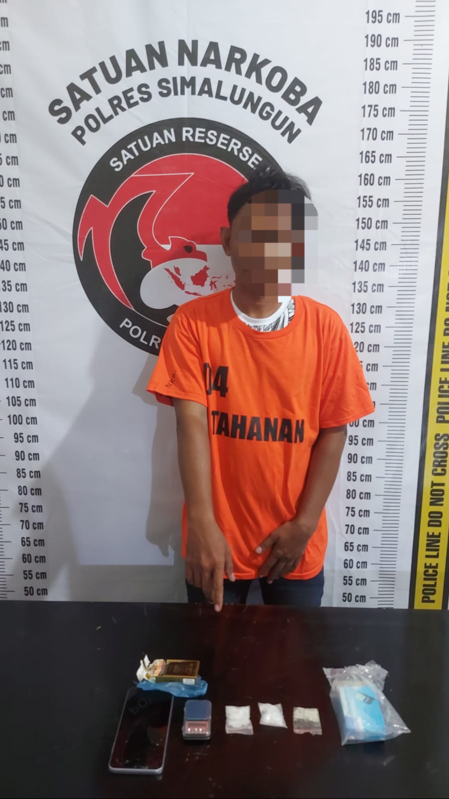 Edar Sabu Di Simalungun, Seorang Warga Batangkuis Ditangkap Polisi
